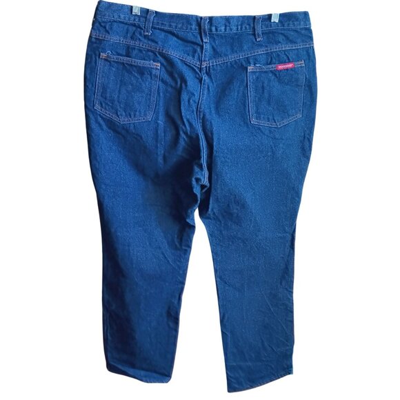 Vintage Mens Jeans 40x30 90s BRANDERS Bootcut RAW DENIM Mens Srtaight Jeans - Picture 2 of 8